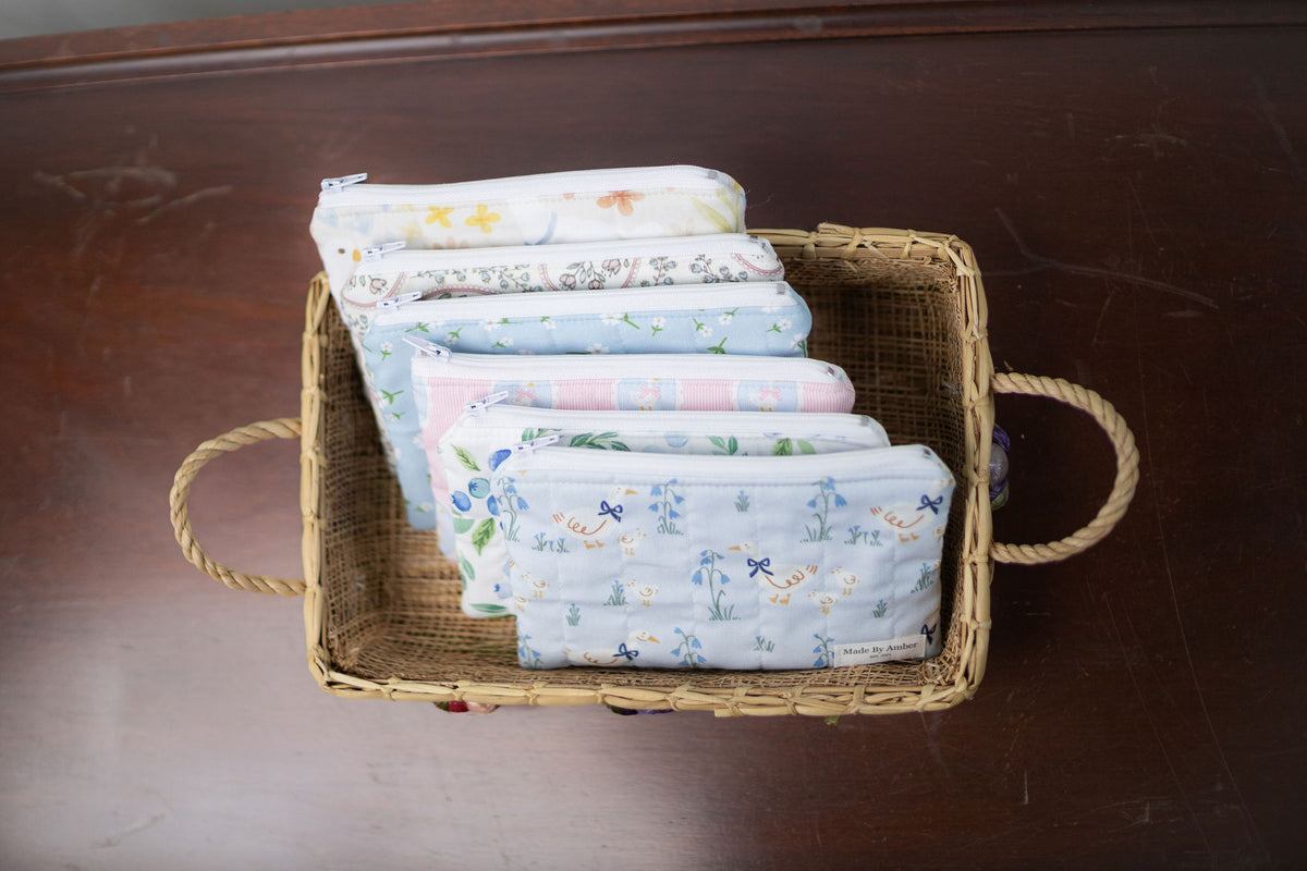 Blueberry Patch Pencil / Glasses Case