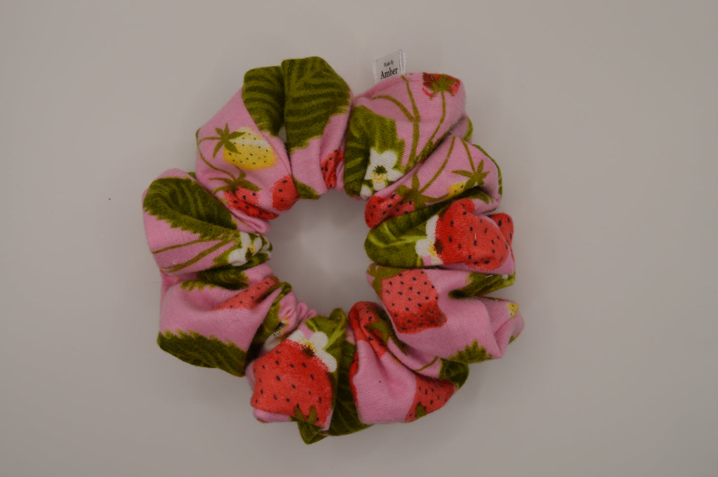 Strawberry Vine Scrunchie