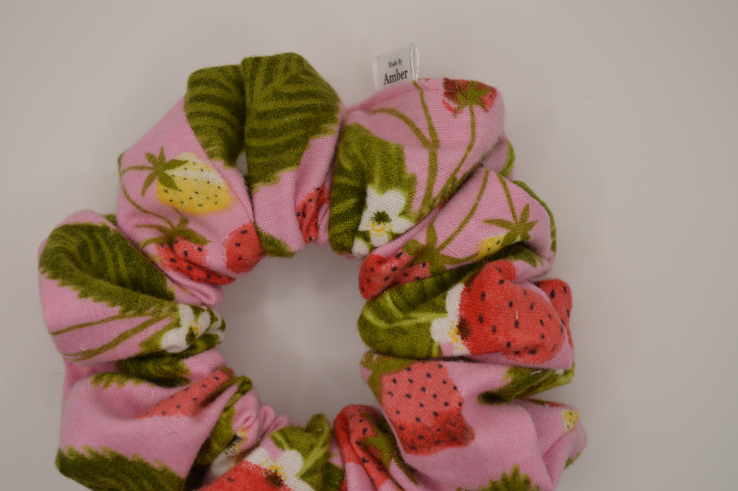 Strawberry Vine Scrunchie