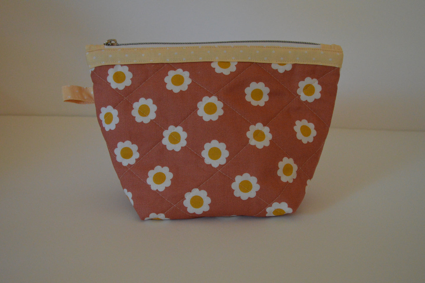 Orange Daisy Pouch