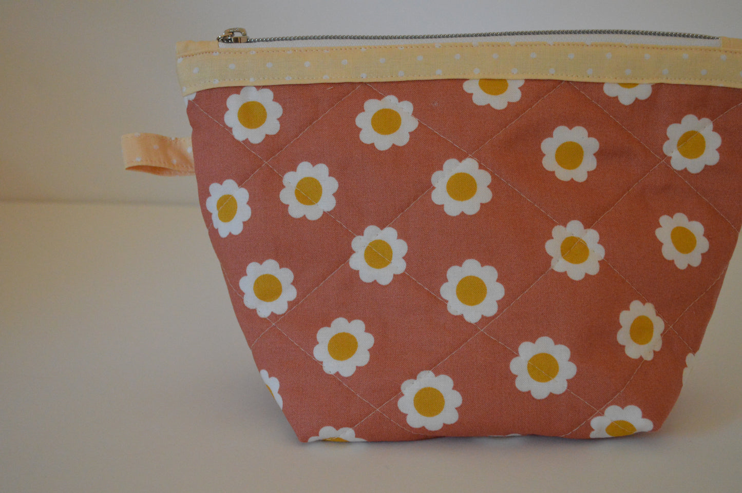 Orange Daisy Pouch
