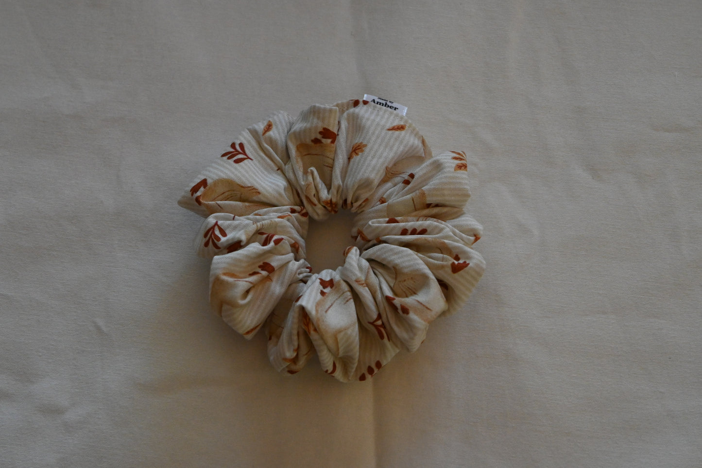 Autumn Goose Scrunchie