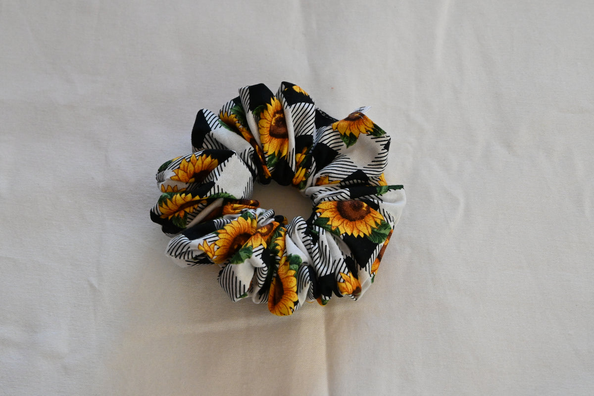 Sunflower Scrunchie
