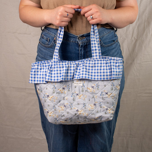 Winnie Ruffle Tote Bag