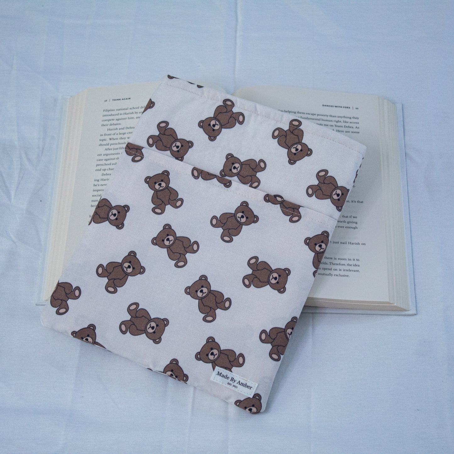 Book Sleeve- Teddy Bear
