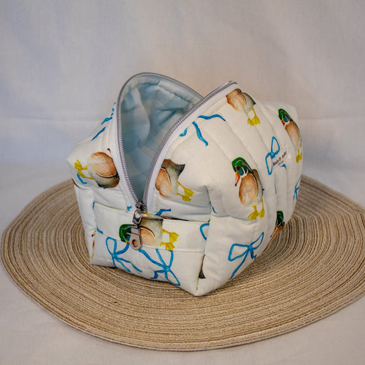 Wood Duck Bluebell Mini Every Day Puff Pouch