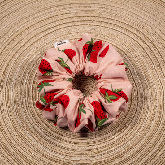 Strawberry Scrunchie