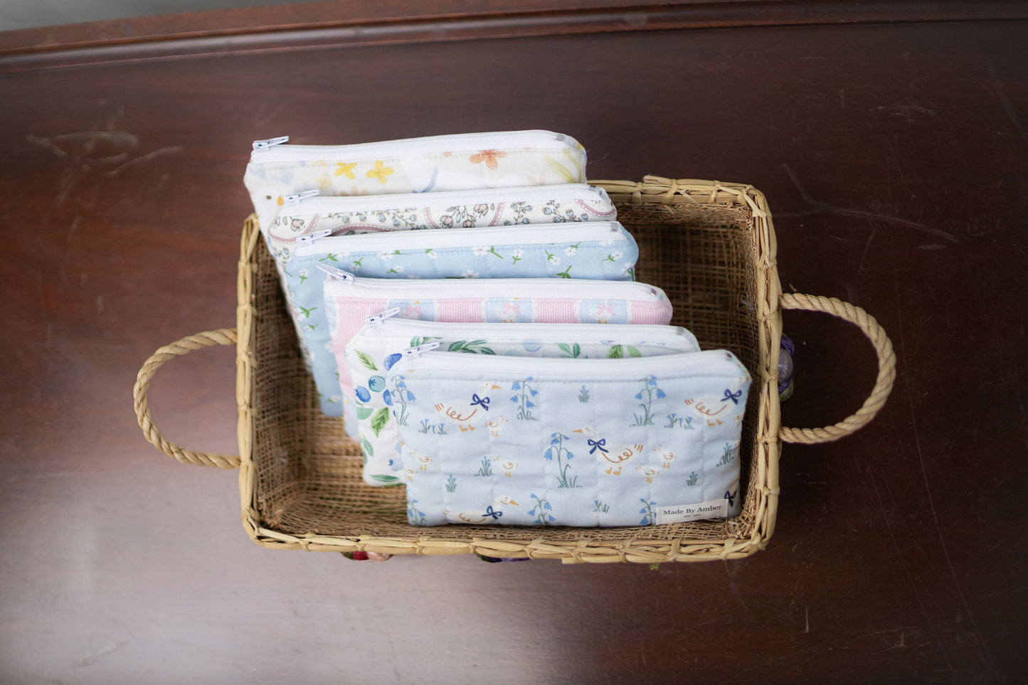Blueberry Patch Pencil / Glasses Case