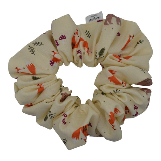 Woodland Animals Scrunchie