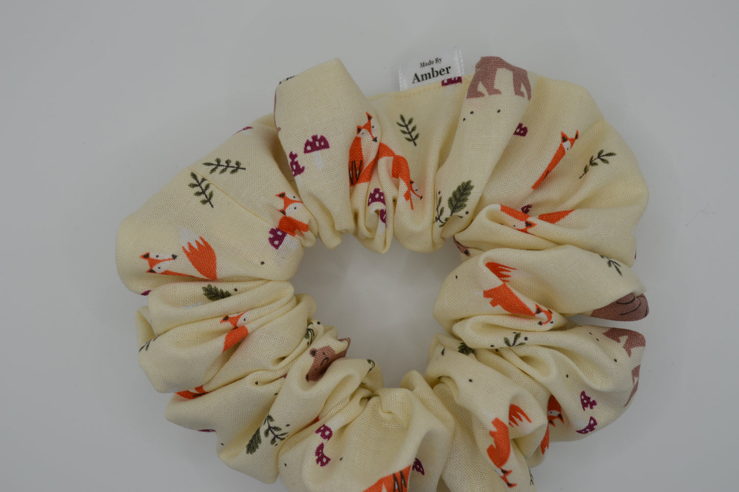 Woodland Animals Scrunchie