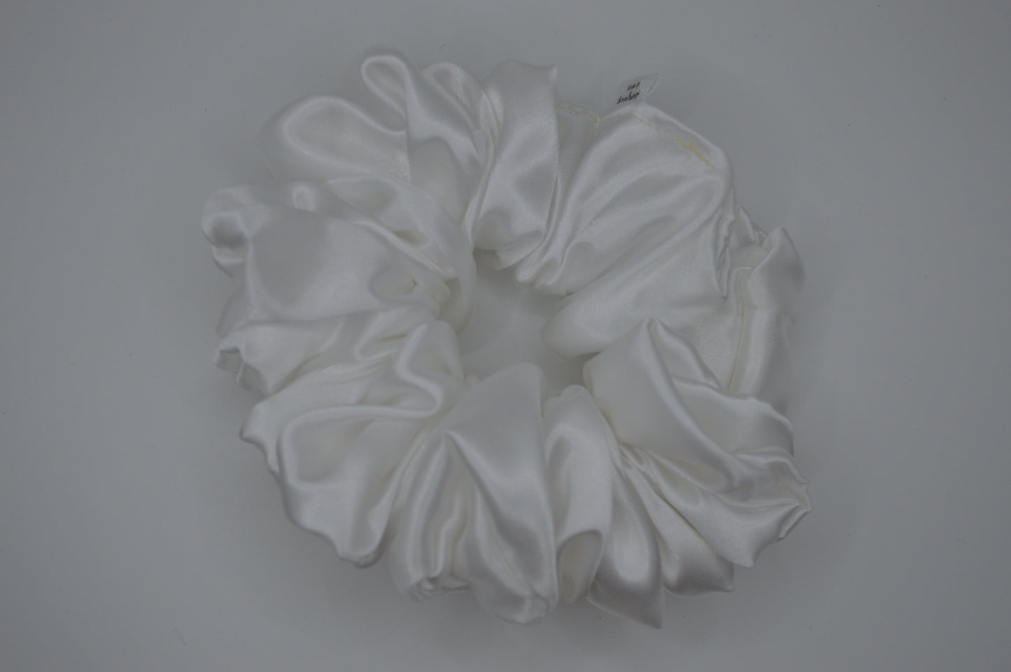 Pearl Satin Scrunchie