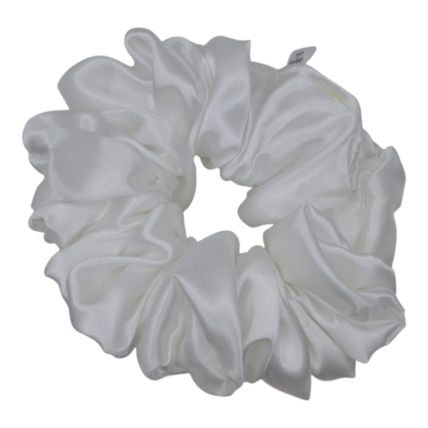 Pearl Satin Scrunchie