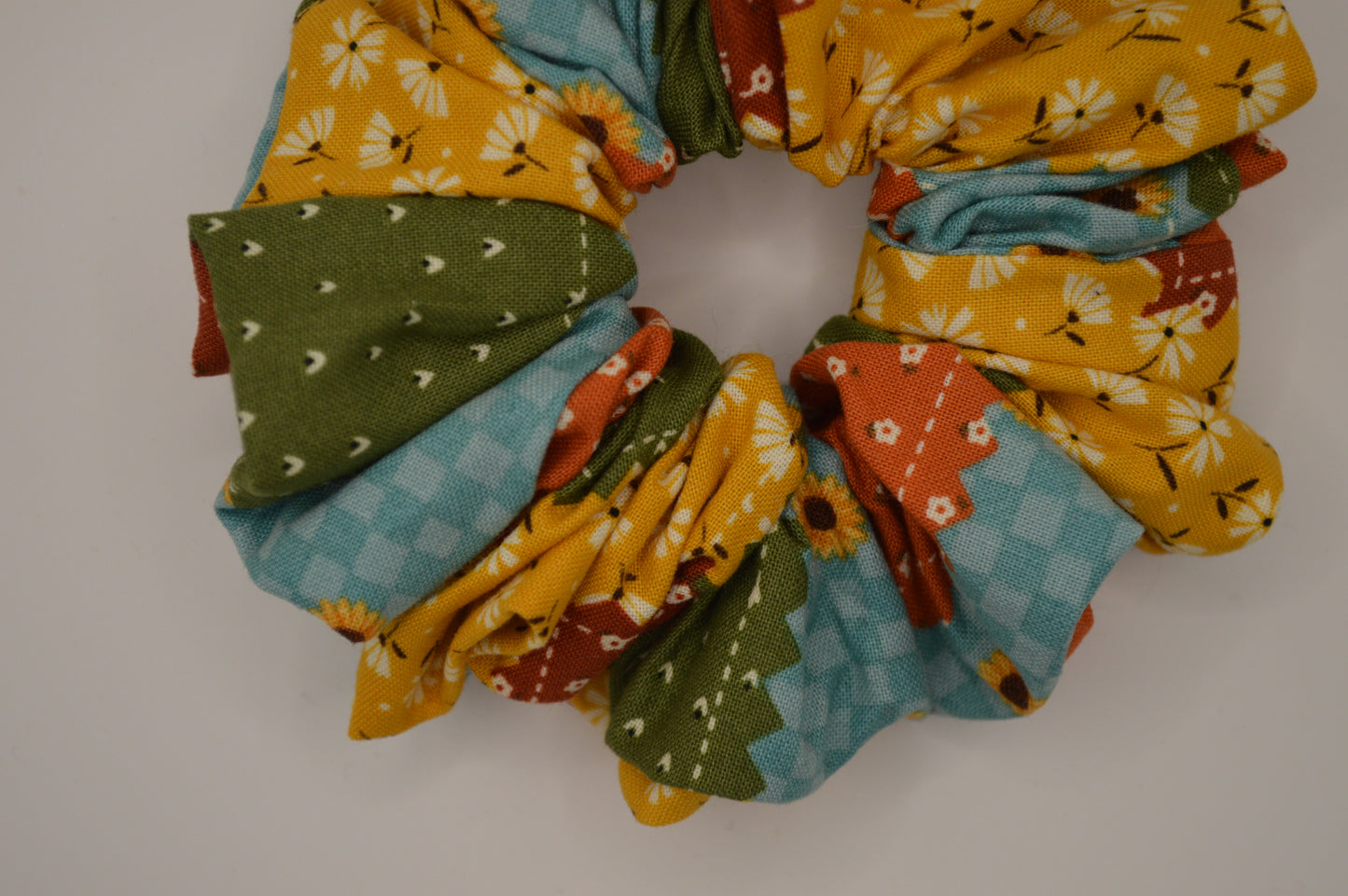 Sunflower Scrunchie
