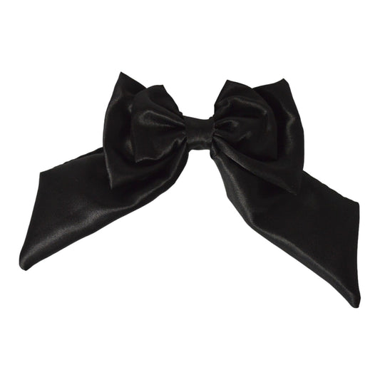 Black Oversize Hair Bow