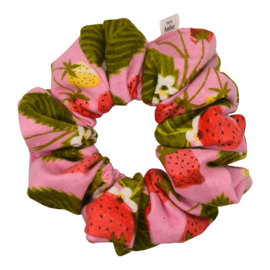 Strawberry Vine Scrunchie