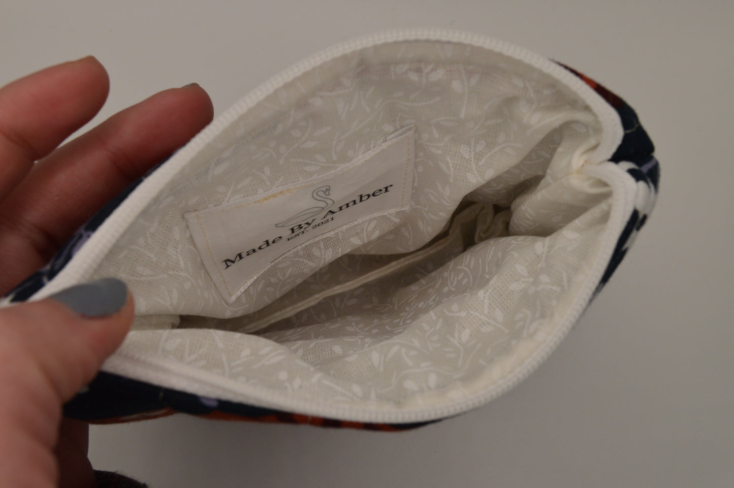 Strawberry Mini Puff Pouch- Small