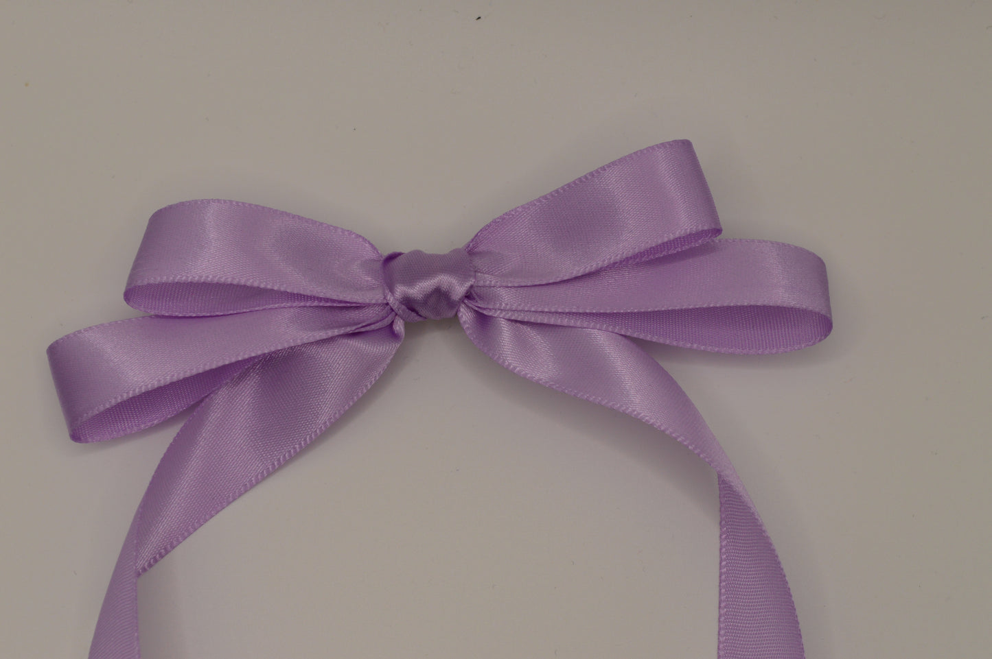 Lavender Double Ribbon Hair Bow