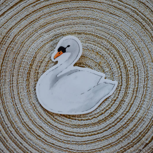 Swan Sticker