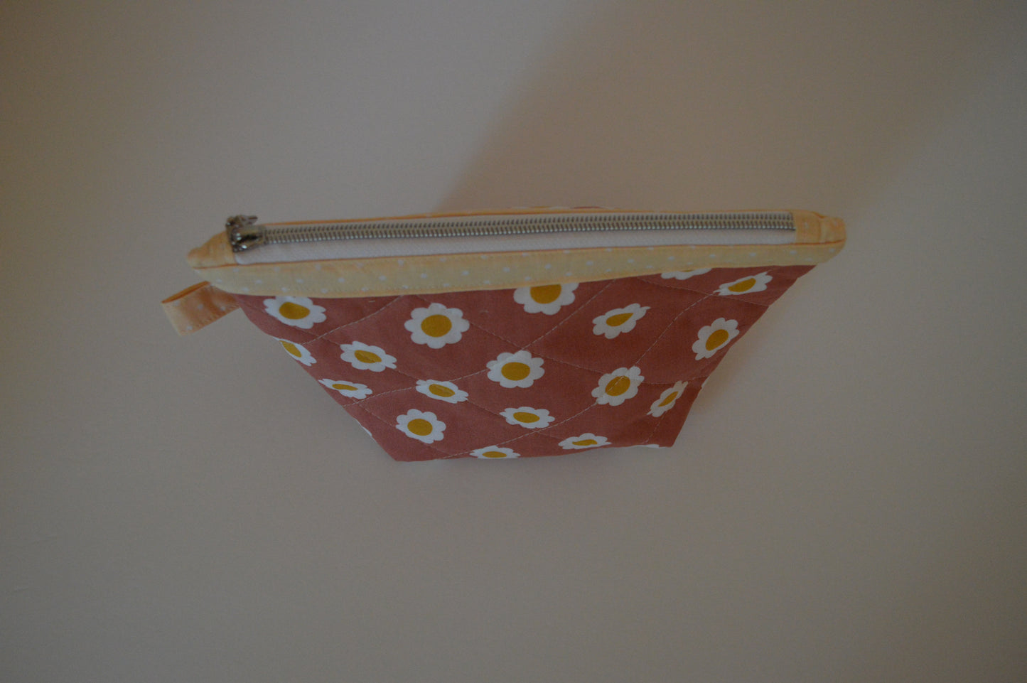 Orange Daisy Pouch