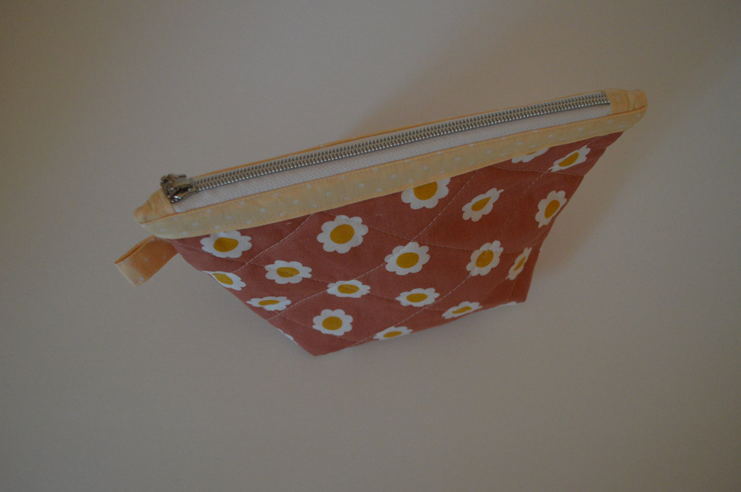 Orange Daisy Pouch