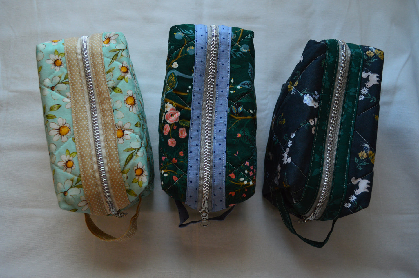 Quilted Makeup Bag