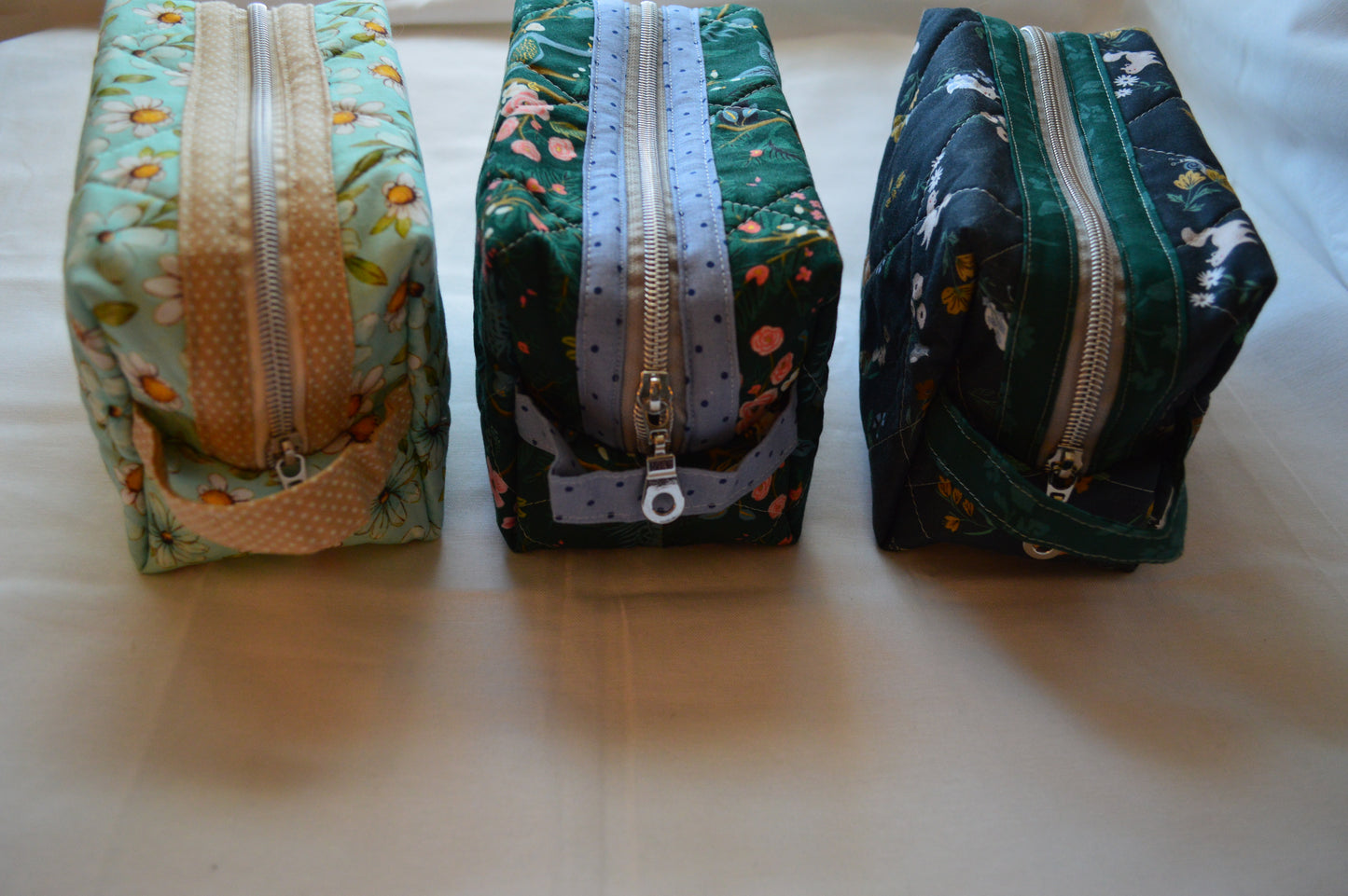Quilted Makeup Bag