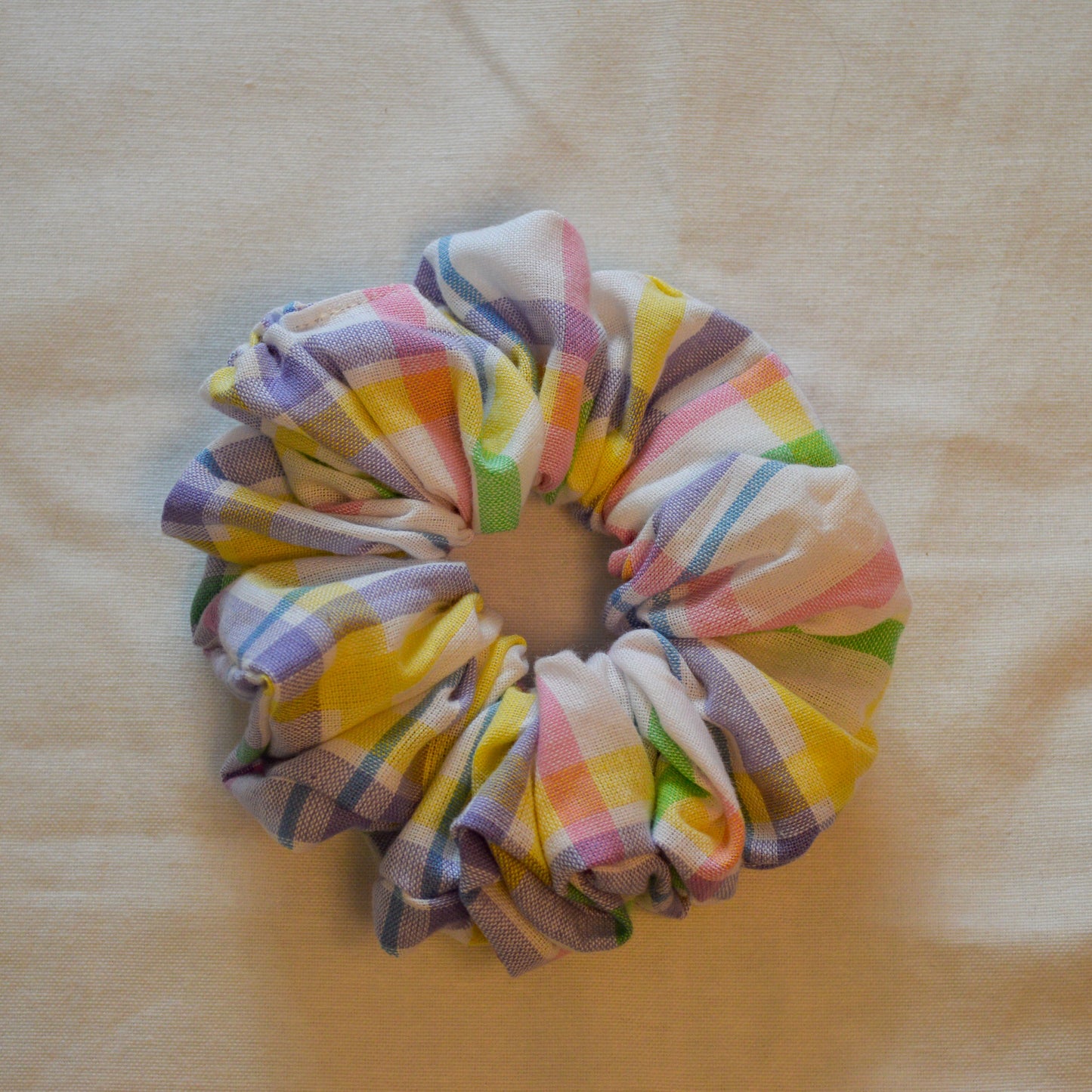 Pastel Bloom Scrunchie