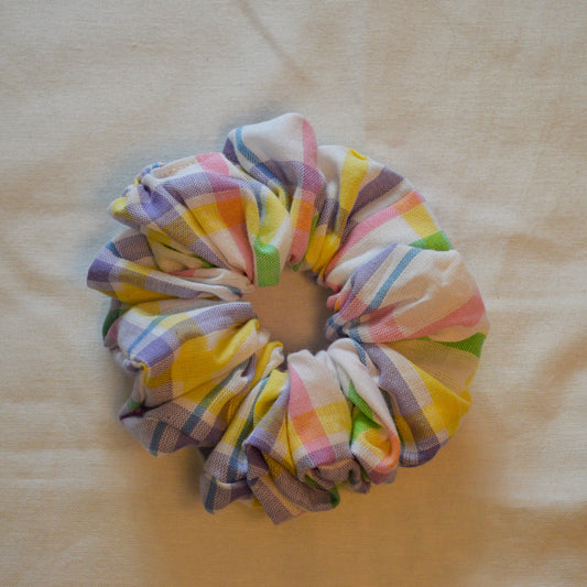 Pastel Bloom Scrunchie