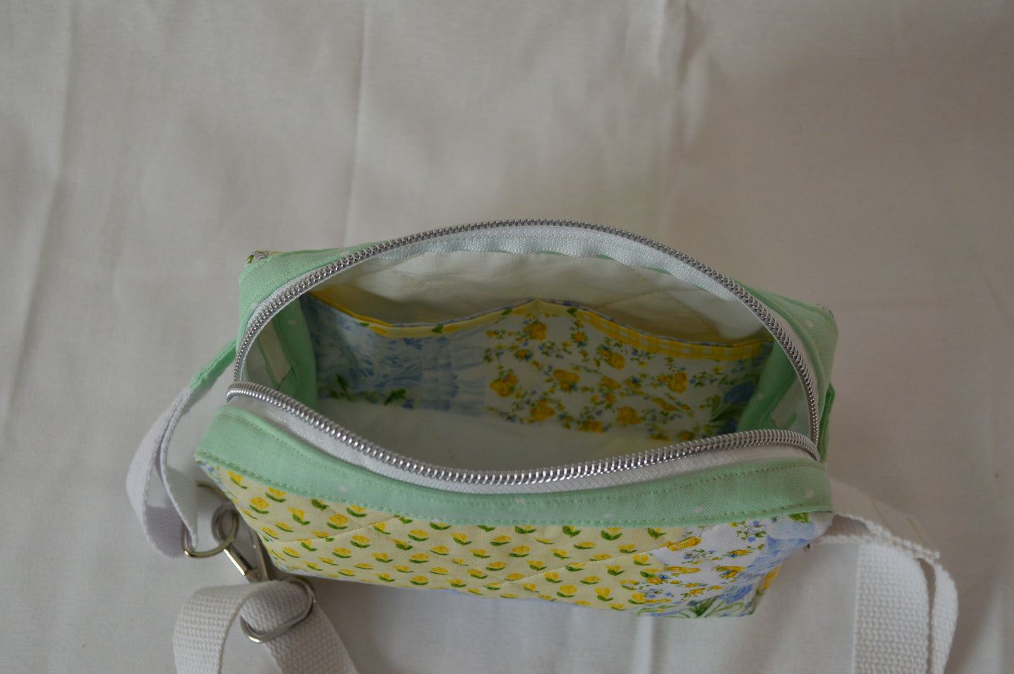 Yellow Floral Fanny Belt Bag