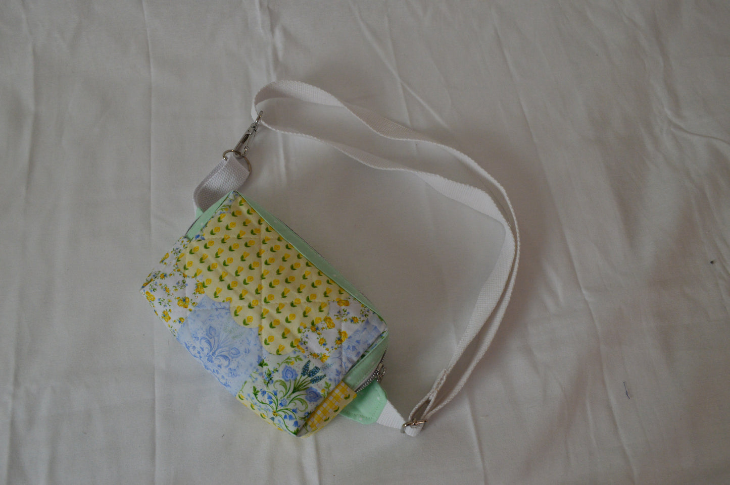 Yellow Floral Fanny Belt Bag