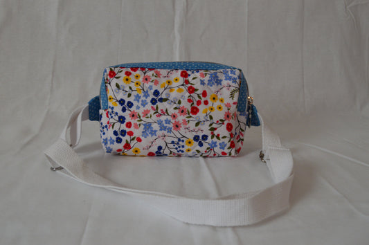 Red Floral Fanny Belt Bag