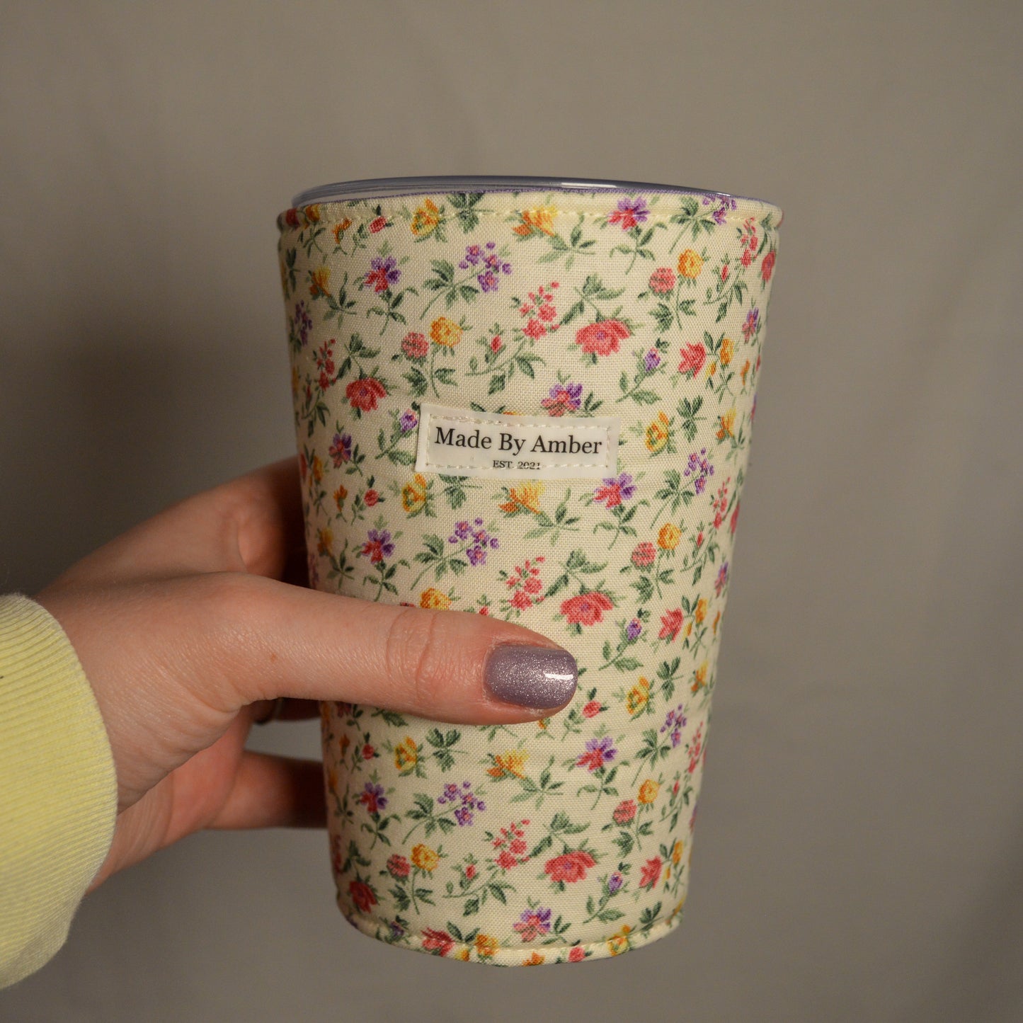 Sweet Pea Cup Cozies