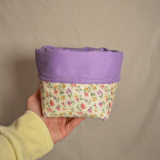 Sweet Pea Fabric Vanity Bowl