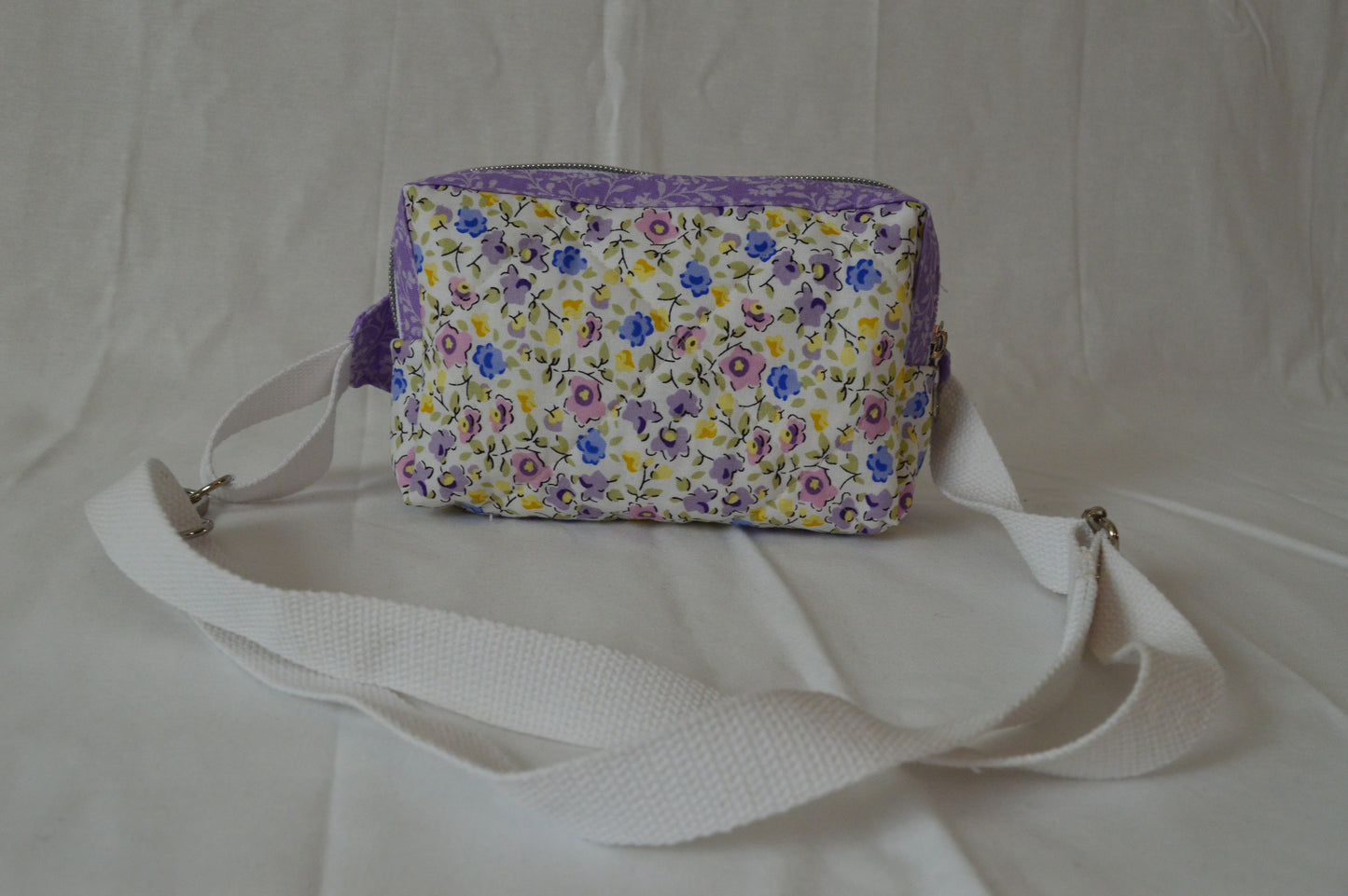 Purple Flower Fanny Belt Bag
