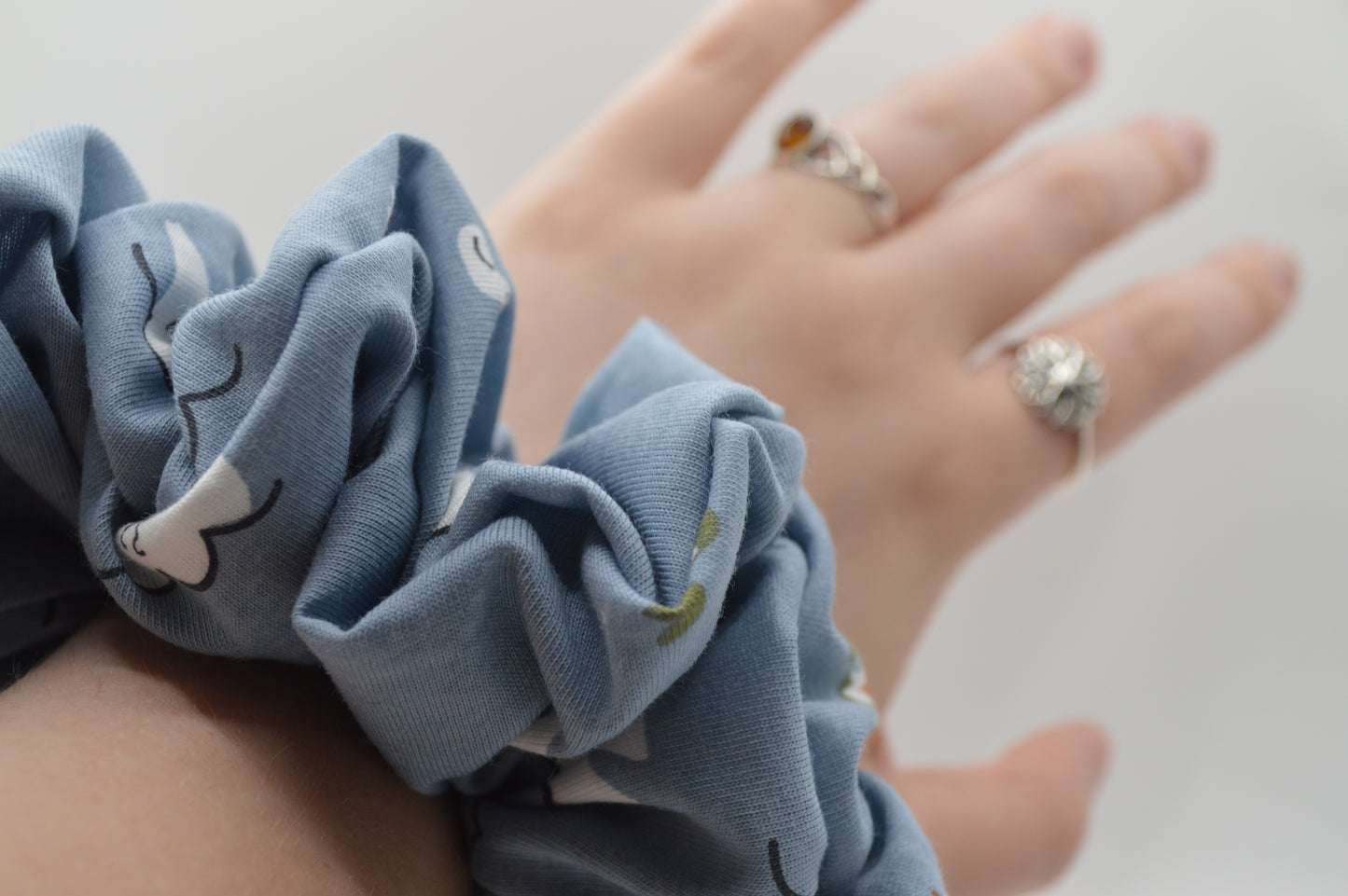 Swan XL Scrunchie