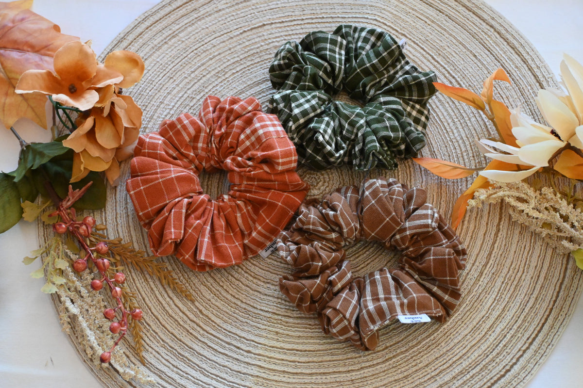 The Fall Color Scrunchie Pack