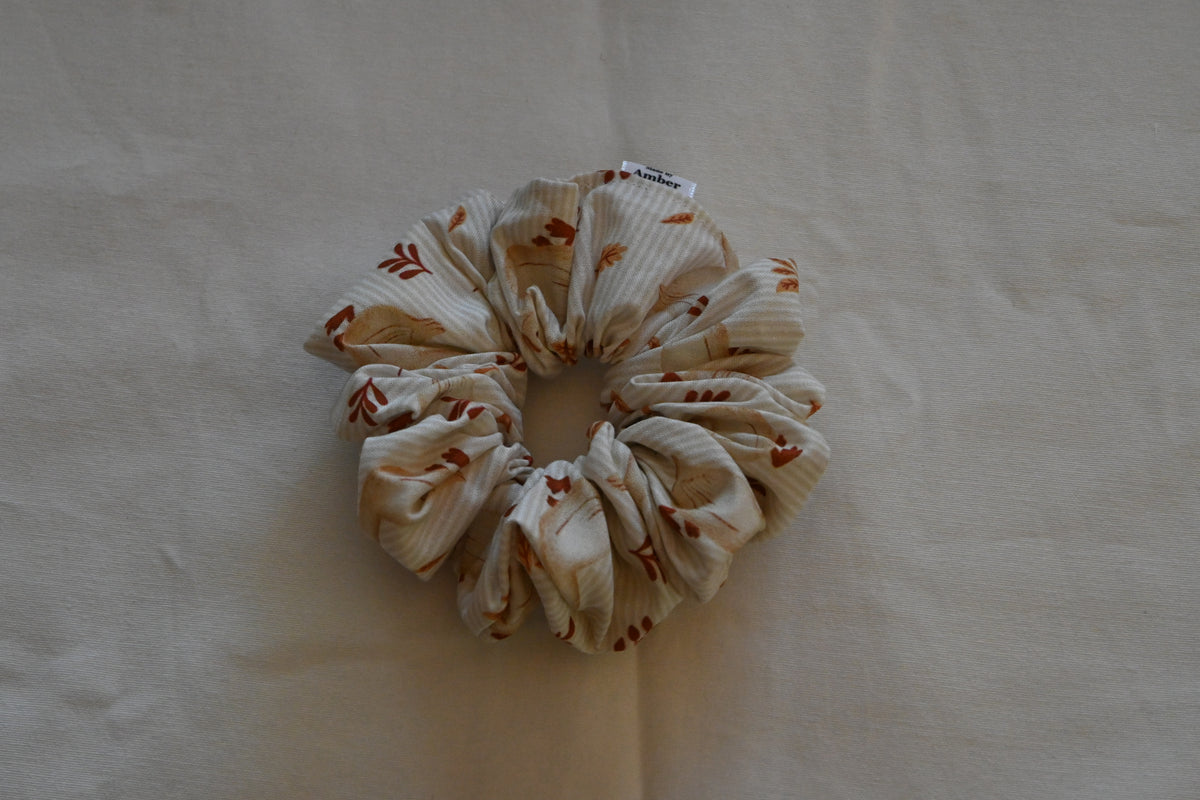 Autumn Goose Scrunchie