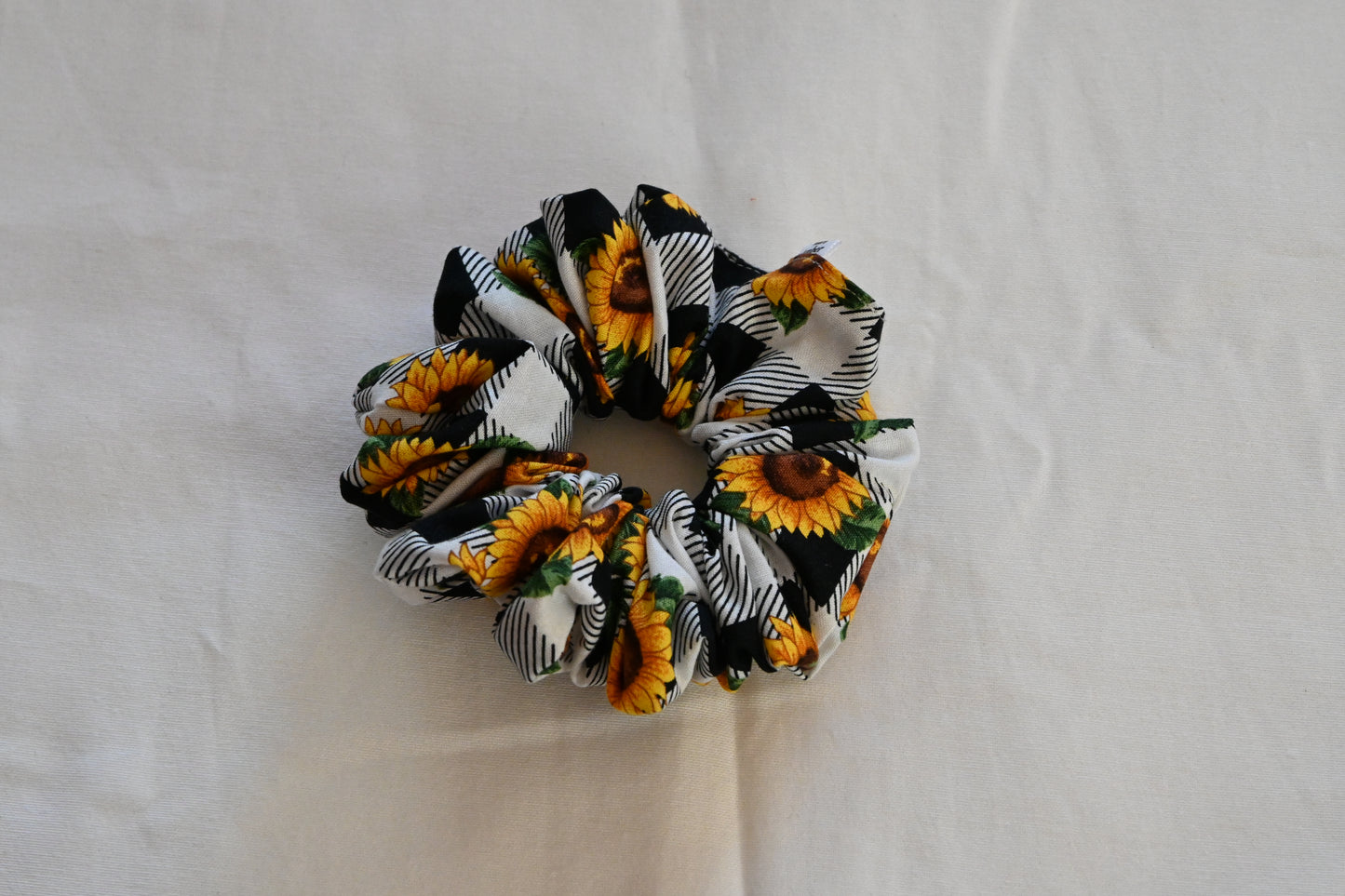 Sunflower Scrunchie