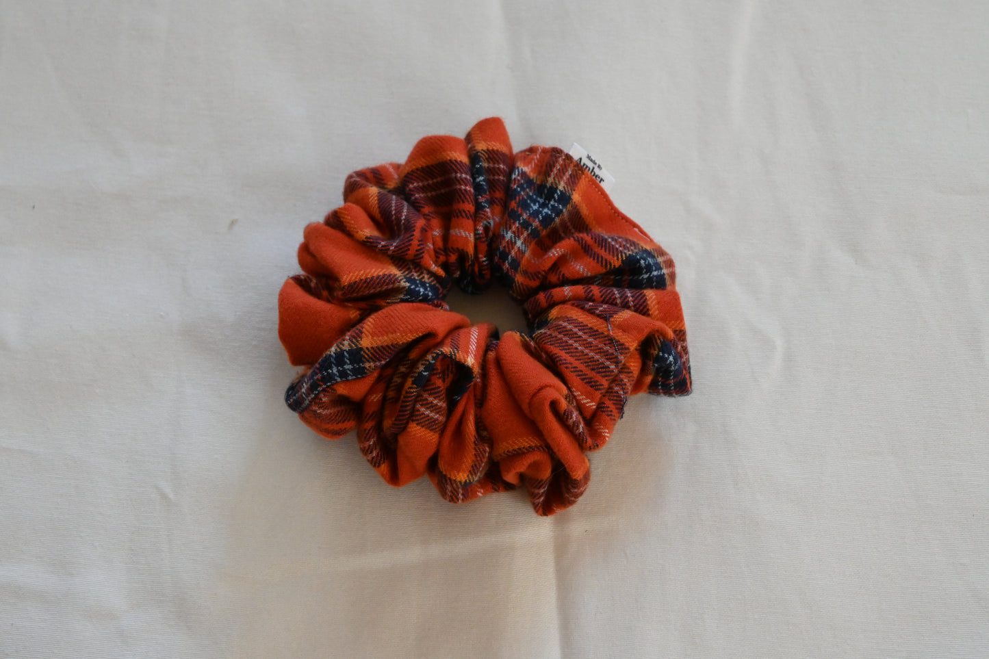 Vintage Navy  Scrunchie