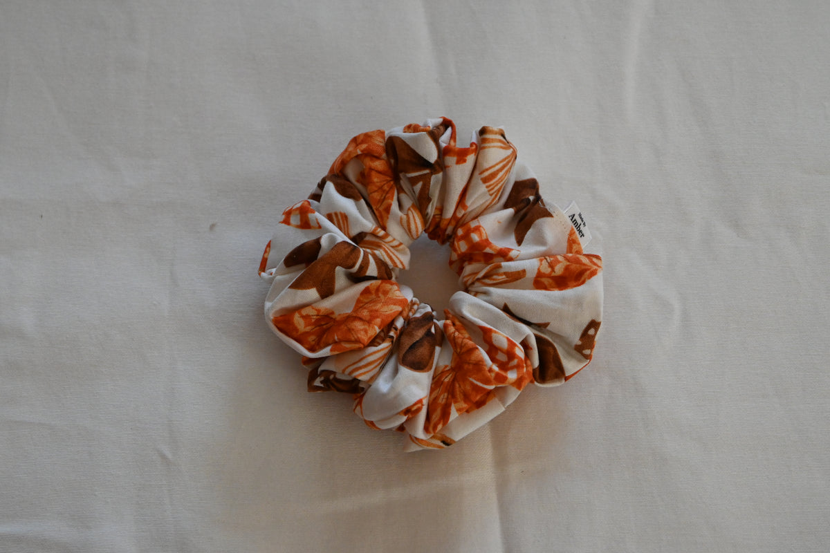Golden Bows Scrunchie