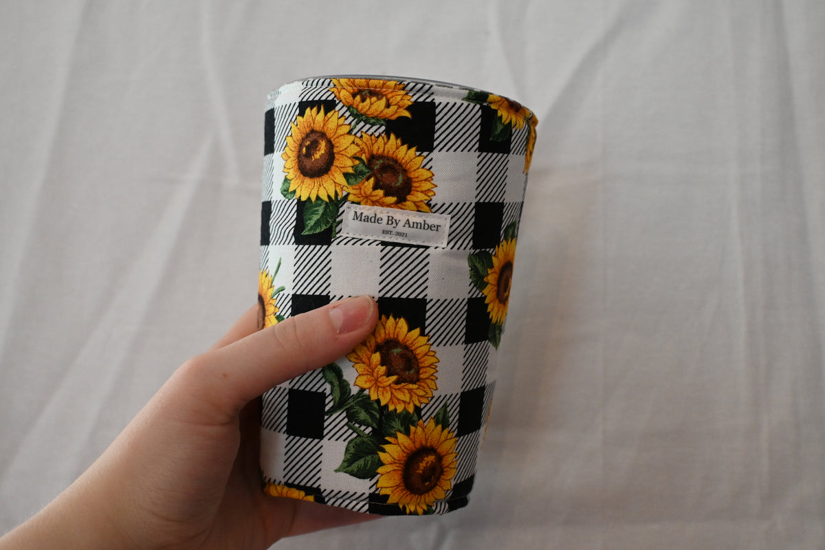 Sunflower Cup Cozies