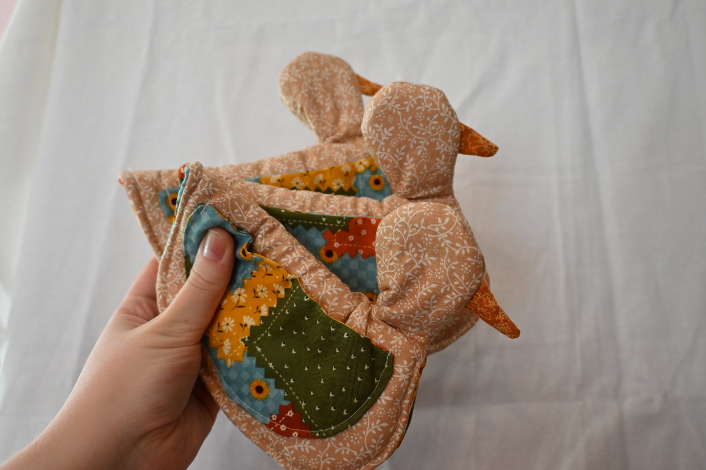 Autumn Silly Goose Pot Holder