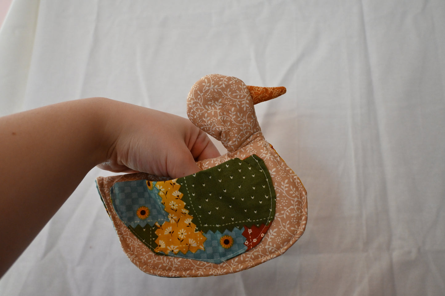 Autumn Silly Goose Pot Holder