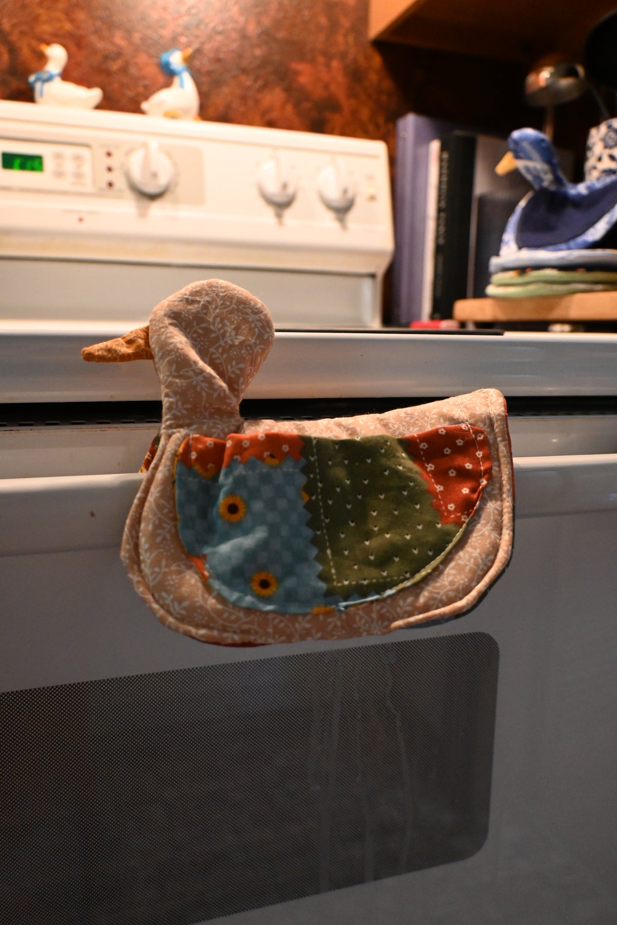Autumn Silly Goose Pot Holder