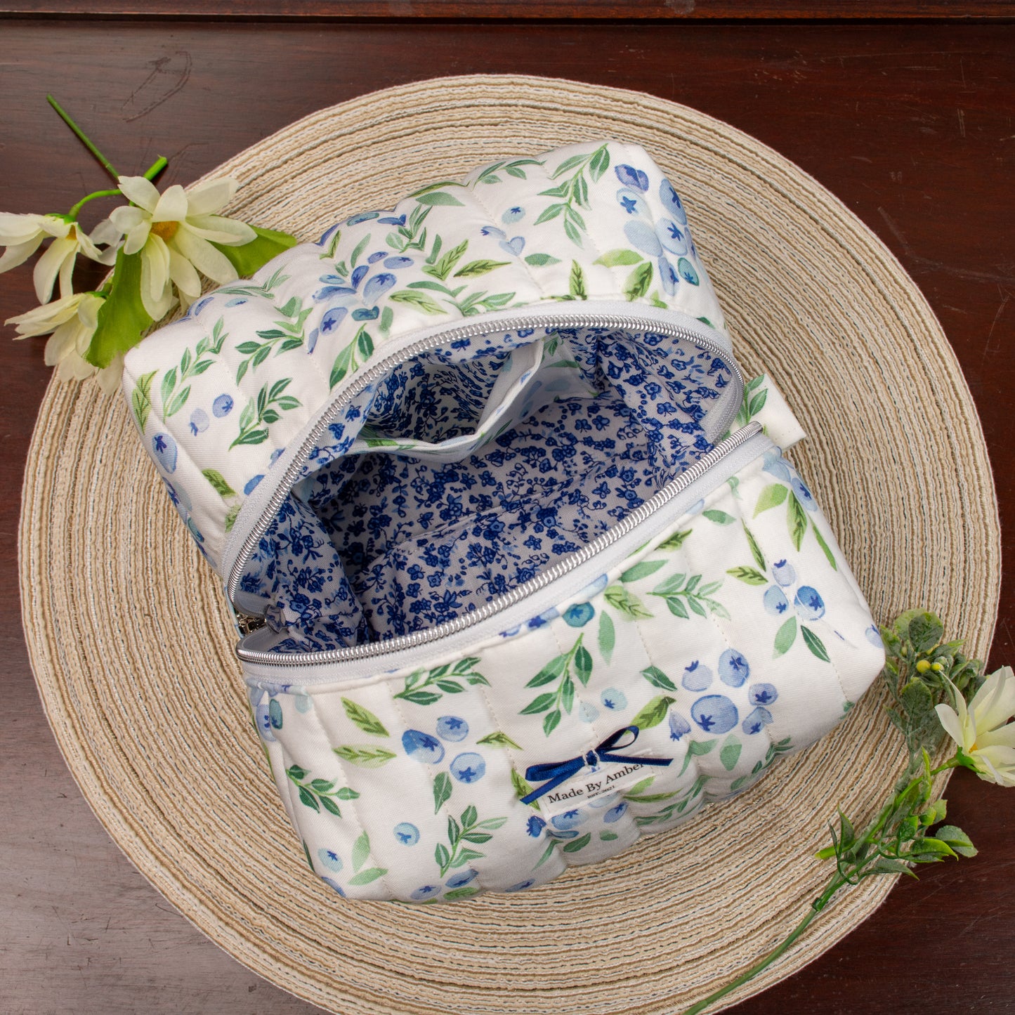 Blueberry Hill Everyday Puff Pouch