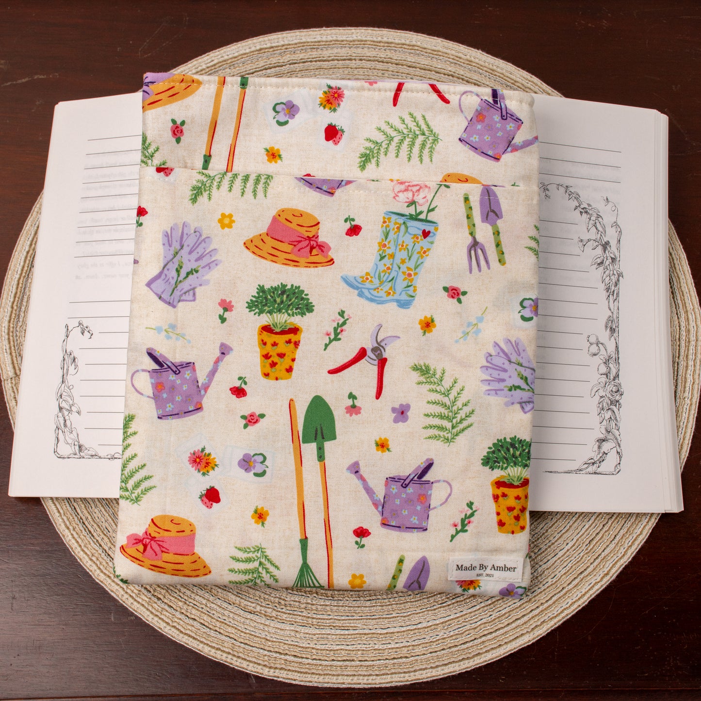 Book Sleeve- Aster