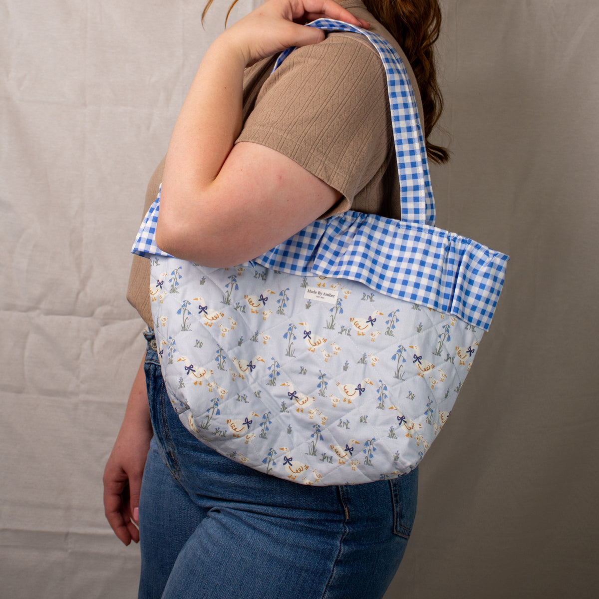 Winnie Ruffle Tote Bag