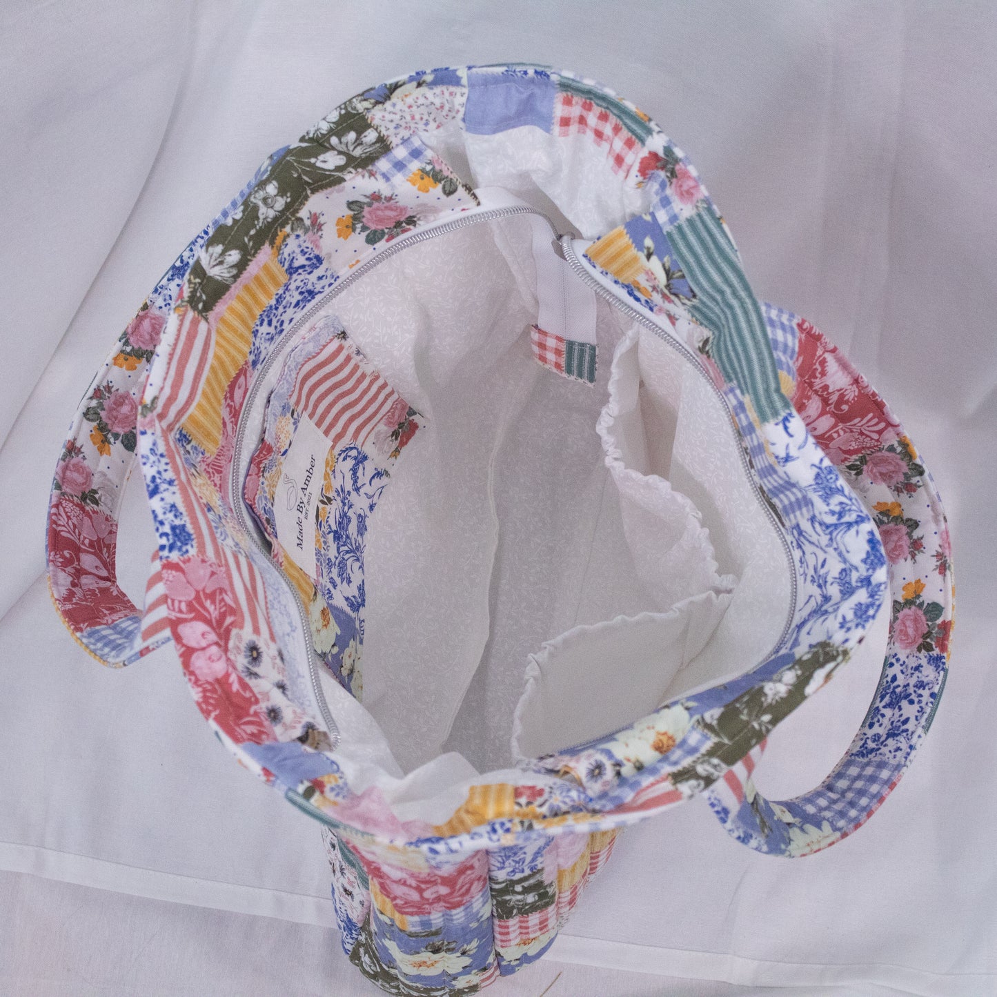 Everyday Tote Bag- Quilted Picnic