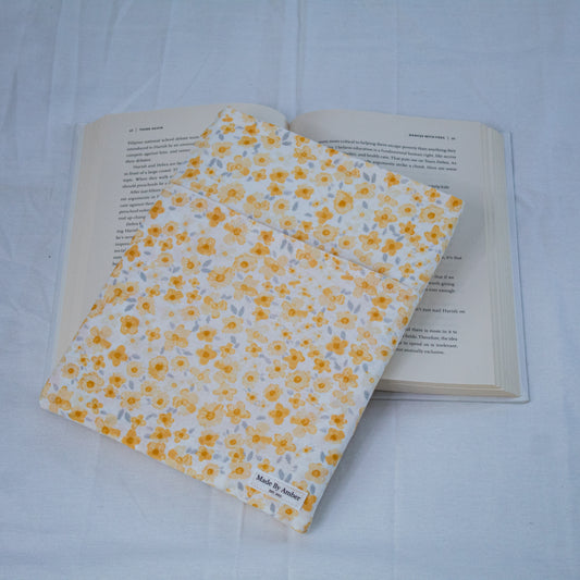 Book Sleeve- Orange Floral