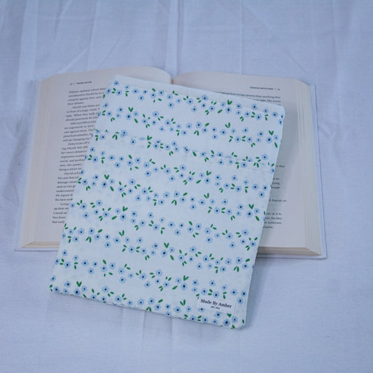 Book Sleeve- Vine Blue